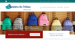 Desktop Screenshot of papeteriedesardennes.be
